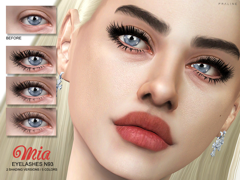 sims 4 3d eyelashes skin detail